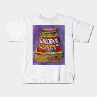 Gulden's Spicy Brown Mustard Kids T-Shirt